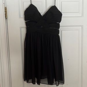 Black formal dress size 4